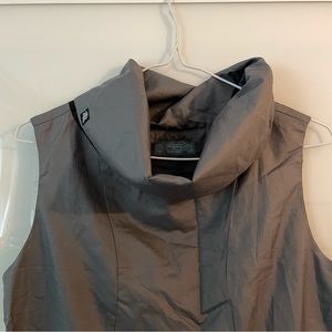 Grey nylon rave dress